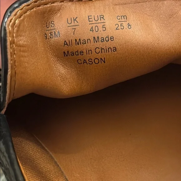 Franco Sarto Cason Womens 9.5 M Black Patent Loafers Sleek Slip-On Work Shoes - Picture 10 of 10